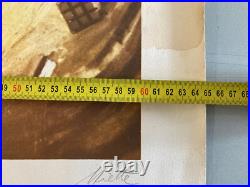 Belle Gravure lithographie miette epreuve d artiste art ange quantique 1970