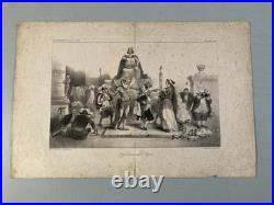 Belle Lithographie La Caricature Jugement des Juges Grandville Auguste Desperet