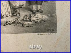 Belle Lithographie La Caricature Jugement des Juges Grandville Auguste Desperet