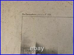 Belle Lithographie La Caricature Jugement des Juges Grandville Auguste Desperet