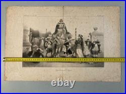 Belle Lithographie La Caricature Jugement des Juges Grandville Auguste Desperet