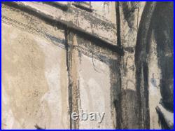 Belle Lithographie Takanori Oguiss Gravure Signée Paris Japon Art France Rue