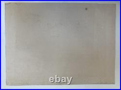 Belle Lithographie signée Chien Race XIXe Gravure Estampe Art Ancien Lévrier