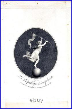 Belle gravure révolutionnaire de Darcis Paris 1793 Belle gravure révolutionnaire de Darcis Paris 1793