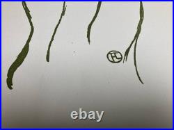 Belle lithographie Gravure Signée Henri De Toulouse Lautrec Jane Avril, 1969 Art Belle lithographie Gravure Signée Henri De Toulouse Lautrec Jane Avril, 1969 Art