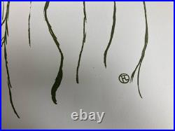 Belle lithographie Gravure Signée Henri De Toulouse Lautrec Jane Avril, 1969 Art