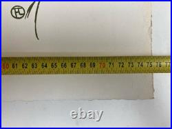 Belle lithographie Gravure Signée Henri De Toulouse Lautrec Jane Avril, 1969 Art