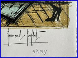 Bernard BUFFET Lithographie Jeux de Dames 1970 Signée à la main