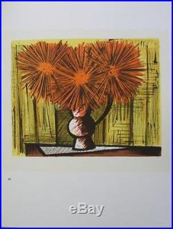 Bernard BUFFET Lot de 10 lithographies couleurs Les Fleurs 1967 #MOURLOT