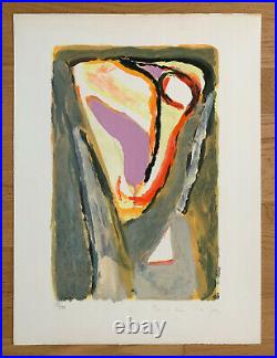 Bram Van Velde Hand signed and numbered lithograph 1970