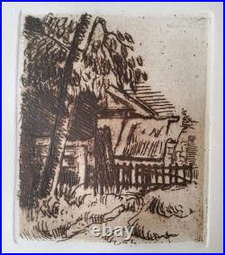 CÉZANNE rare Estampe Originale