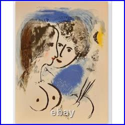 CHAGALL Marc (1887-1985) L'Oeuvre Gravé EO, 1957-4 LITHOGRAPHIES ORIGINALES