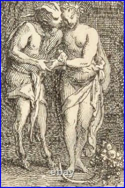 CURIOSA Claude Gillot expo Watteau Paris1977 CADEAU IRONIC POUR MARIAGE CHIC