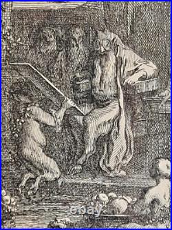 CURIOSA Claude Gillot expo Watteau Paris1977 CADEAU IRONIC POUR MARIAGE CHIC