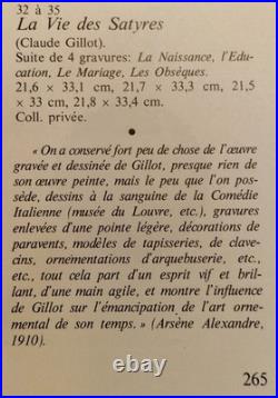 CURIOSA Claude Gillot expo Watteau Paris1977 CADEAU IRONIC POUR MARIAGE CHIC