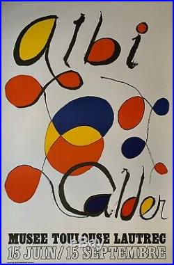 Calder Alexander affiche Lithographie Paris New-York art abstrait abstraction