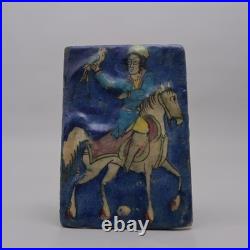 Carreau de céramique, Iznik, style Qajar