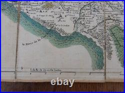 Carte géographique ancienne LES SABLES D'OLONNES 18° France