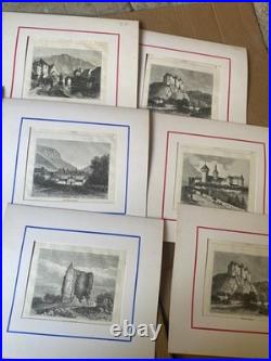 Carton de gravures régionalistes environ 150 pièces Carton de gravures régionalistes environ 150 pièces