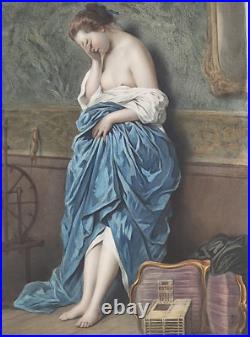 Charles BARGUE (1825-1883) L'oiseau envolé Lithographie d'après CHAPLIN