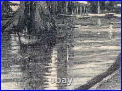 Charles Betout (1869-1945) Aquatinte Gravure La Rochelle Vers 1930 (150)