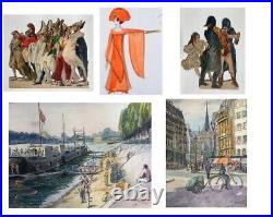 Charles Betout (1869-1945) Aquatinte Gravure La Rochelle Vers 1930 (150)
