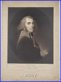 Charles Howard HODGES (1764-1837) Rare portrait du maréchal Brune (1763-1815)