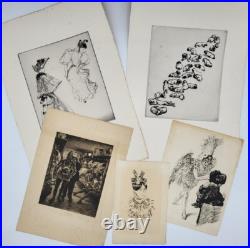 Charles Paul RENOUARD (1845 1924) -Collection de 10 estampes