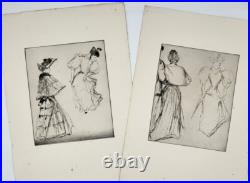 Charles Paul RENOUARD (1845 1924) -Collection de 10 estampes