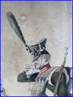 Charles Vernet La Marchande de Coco Antique French Engraving c. 1810 Debucour