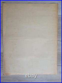 Chromolithographie la prière autour de La Kaaba a la mecque 1900 Imagerie Arabe