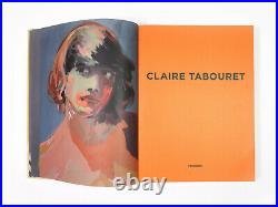 Claire Tabouret MAKEUP (orange) NO Banksy Calleja Hirst Kaws Condo