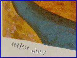 Claude Chevalley, Belle lithographie orientaliste Signée au crayon et numérotée