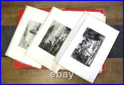 Collection De Vingt cinq Lithographies XIXe, De La Rochelle Et Environ. Par Dieu