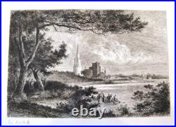 Collection De Vingt cinq Lithographies XIXe, De La Rochelle Et Environ. Par Dieu
