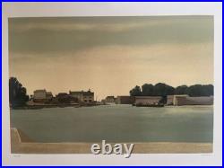 Concarneau Jean-Paul Stauffer Lithographie signée numérotée