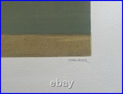 Concarneau Jean-Paul Stauffer Lithographie signée numérotée