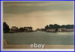 Concarneau Jean-Paul Stauffer Lithographie signée numérotée