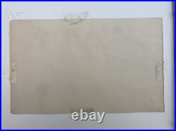 Croquis A. WILLETTE Encadré 28x34 original