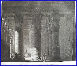 DENTERAIL (TENTYRIS). (pl. 30, A. Vol. IV). Vue perspective. DESCRIPTION EGYPTE