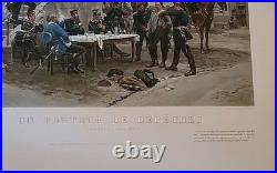 D'après Alphonse de NEUVILLE Porteur de dépêches Photogravure