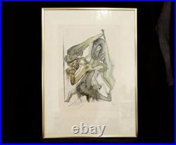 Dali. Litho la divine comédie, l'enfert 04 les limbes signée et numérotée 4/100