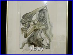 Dali. Litho la divine comédie, l'enfert 04 les limbes signée et numérotée 4/100
