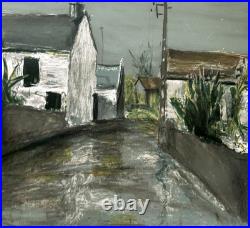Dans un village breton Georges Laporte Lithographie signée justifiée