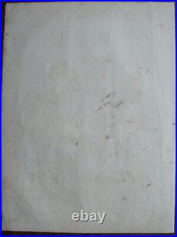 Daumier Lithographie Originale 1839 Sur Papier Blanc Coloris Epoque, LD 362