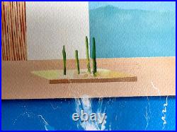 David Hockney Lithographie COA Original Signé op Numéroté à Main Limité David Hockney Lithographie COA Original Signé op Numéroté à Main Limité