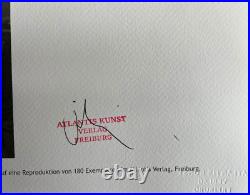 David Hockney Lithographie COA Original Signé op Numéroté à Main Limité David Hockney Lithographie COA Original Signé op Numéroté à Main Limité