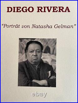 Diego Rivera Lithographie (Frida Kahlo Joan Miró Amedeo Modigliani)