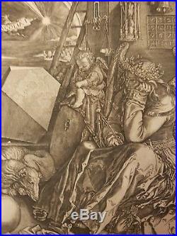 Durer Melancolia gravure ancienne 1602