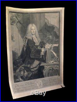 ECONOMIE FINANCES RIGAUD (Hyacinthe) / LEPICIE Philibert ORRY. 1737